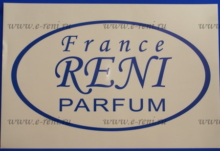 Наклейка с логотипом Reni 60 см * 40 см